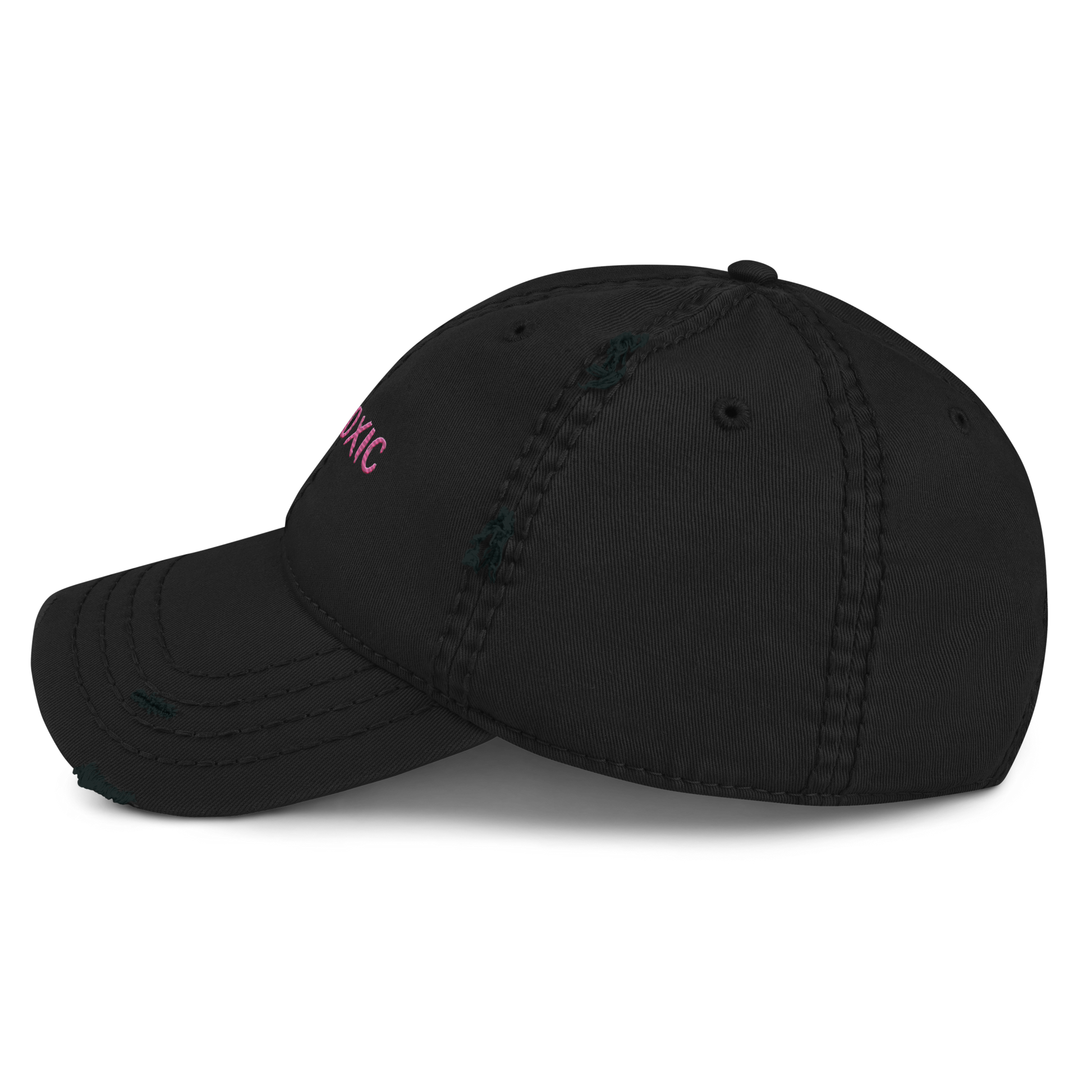 Distressed  Hat Pink - Gin Toxic - Romanian House Community Store