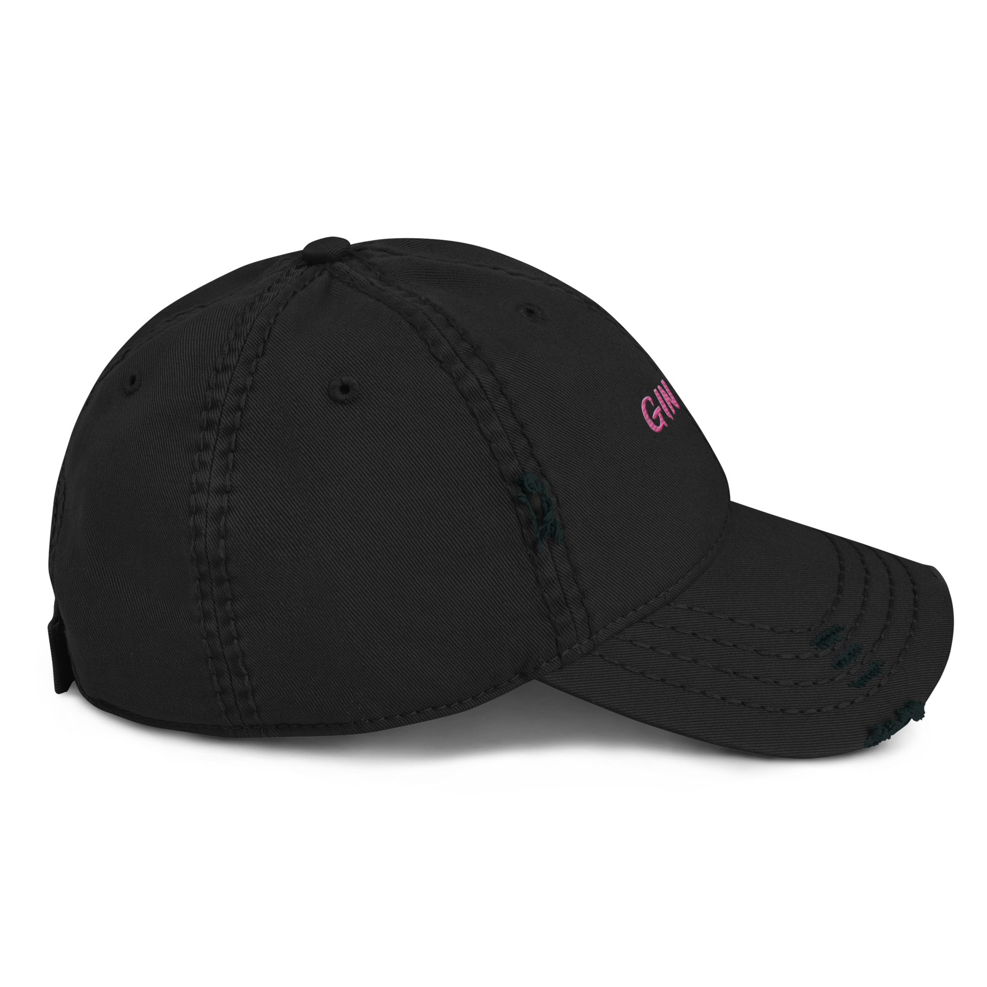 Distressed  Hat Pink - Gin Toxic - Romanian House Community Store