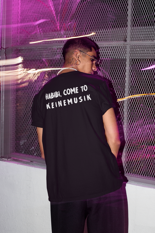 "HABIBI. COME TO KM" T-Shirt – Dubai Edition - Romanian House Community Store