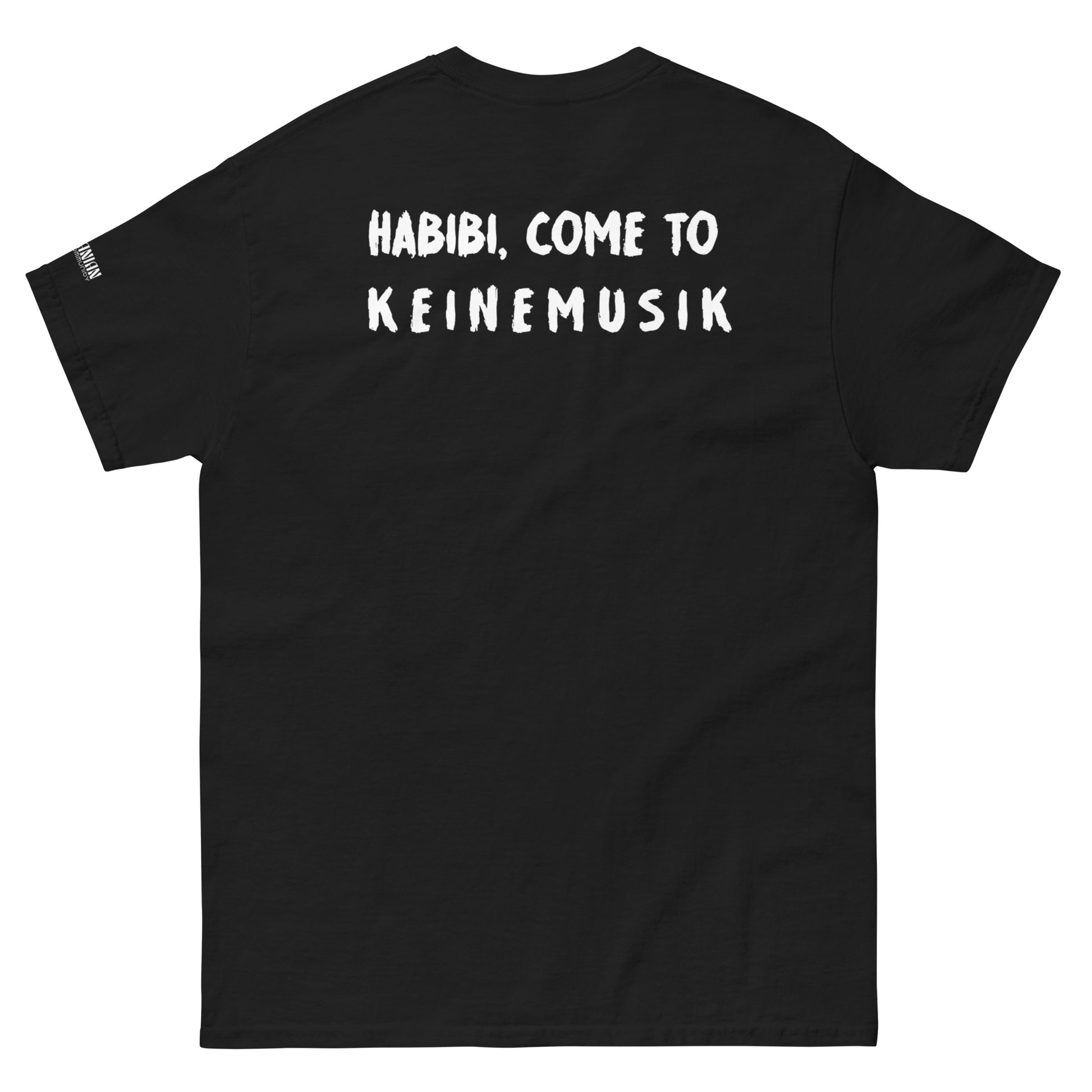 "HABIBI. COME TO KM" T-Shirt – Dubai Edition - Romanian House Community Store